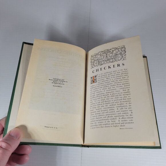 BANKS’ SCIENTIFIC CHECKERS By Newell Banks Rare‎ Volume From 1929 - Picture 5 of 11